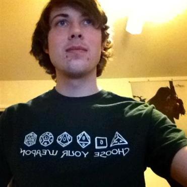 JINX : Gamer T-Shirts - Dice Choose Weapon T-Shirt