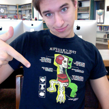 anatomy of a creeper shirt